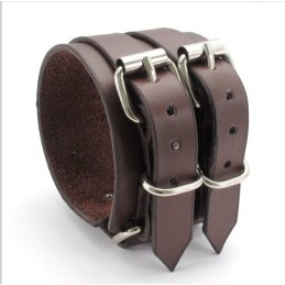 Skicklig Tillverkning Fina Färger Tillförlitlig Kvalitet Titan Läderarmband