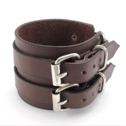 Skicklig Tillverkning Fina Färger Tillförlitlig Kvalitet Titan Läderarmband