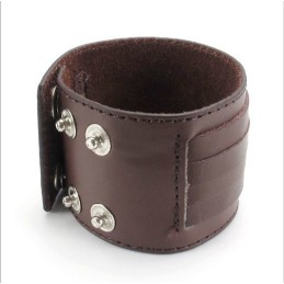 Skicklig Tillverkning Fina Färger Tillförlitlig Kvalitet Titan Läderarmband