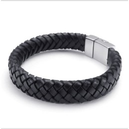 Skicklig Design, Delikata Färger, Stabilt Titanläderarmband Av Hög Kvalitet