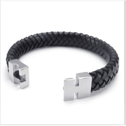 Skicklig Design, Delikata Färger, Stabilt Titanläderarmband Av Hög Kvalitet