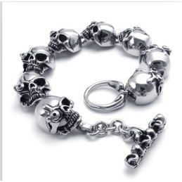Sofistikerad Teknik Färgglans Titanarmband Av Utmärkt Kvalitet