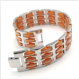 Skicklig Tillverkning Av Färgglatt Titanarmband Av Utmärkt Kvalitet