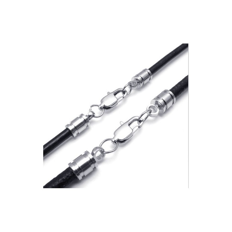 Skicklig Design, Delikata Färger, Utmärkt Titanläderhalsband Skicklig Design, Delikata Färger, Utmärkt Titanläderhalsband