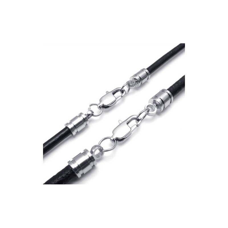 Skicklig Design, Delikata Färger, Utmärkt Titanläderhalsband Skicklig Design, Delikata Färger, Utmärkt Titanläderhalsband