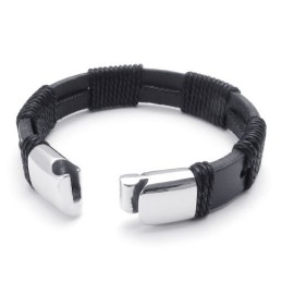 Skicklig Design, Delikata Färger, Pålitlig Kvalitet, Titanläderarmband