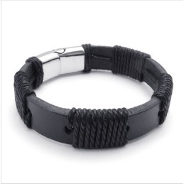 Skicklig Design, Delikata Färger, Pålitlig Kvalitet, Titanläderarmband