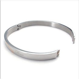 Elegant Form Färgbriljans Utmärkt Kvalitet Titanarmband