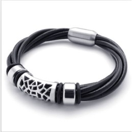 Skicklig Design, Delikata Färger, Pålitligt Titanläderarmband Av Hög Kvalitet