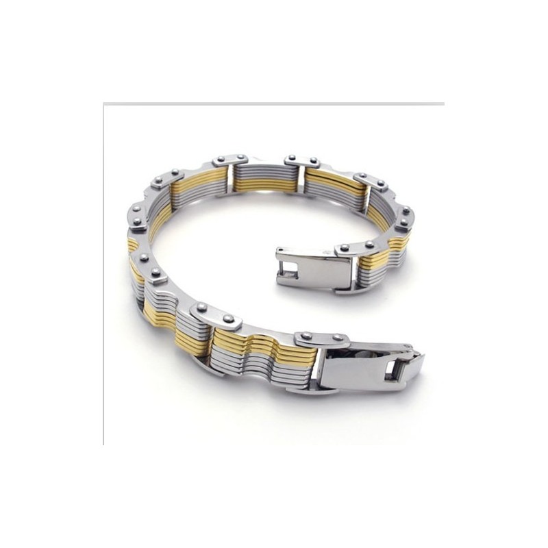 Finbearbetad Färgglans Stabil Kvalitet I Titanarmband Finbearbetad Färgglans Stabil Kvalitet I Titanarmband