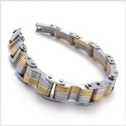 Finbearbetad Färgglans Stabil Kvalitet I Titanarmband