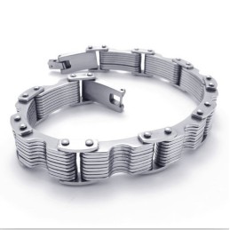 Skicklig Tillverkning Färgbriljans Utmärkt Kvalitet Titanarmband