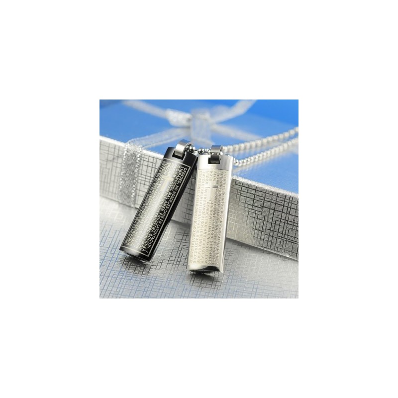 Bibeltext Älskling Älskare Titan Halsband Hänge Bibeltext Älskling Älskare Titan Halsband Hänge