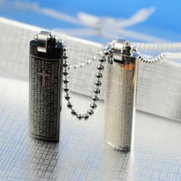 Bibeltext Älskling Älskare Titan Halsband Hänge