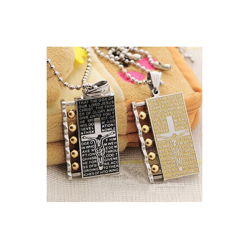 Blessing Sweetheart Lovers Titanhalsband Hänge Blessing Sweetheart Lovers Titanhalsband Hänge