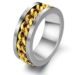 Högkvalitativ Titanring För Män