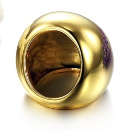 Kungen Av Kvantitet Manlig Överdriven Titanring
