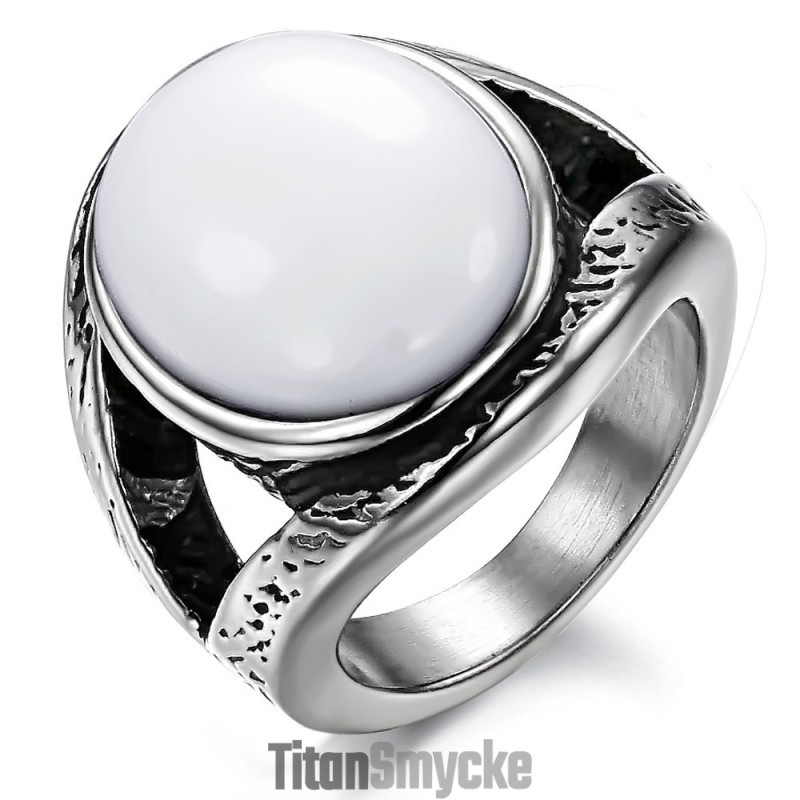 Säljer Bra Över Hela Världen Överdriven Onyx Titanium Ring Säljer Bra Över Hela Världen Överdriven Onyx Titanium Ring