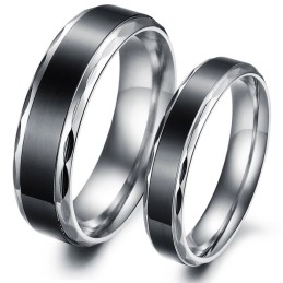 Världsomspännande Retro Titanring För Älskare