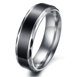 Världsomspännande Retro Titanring För Älskare