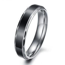 Världsomspännande Retro Titanring För Älskare