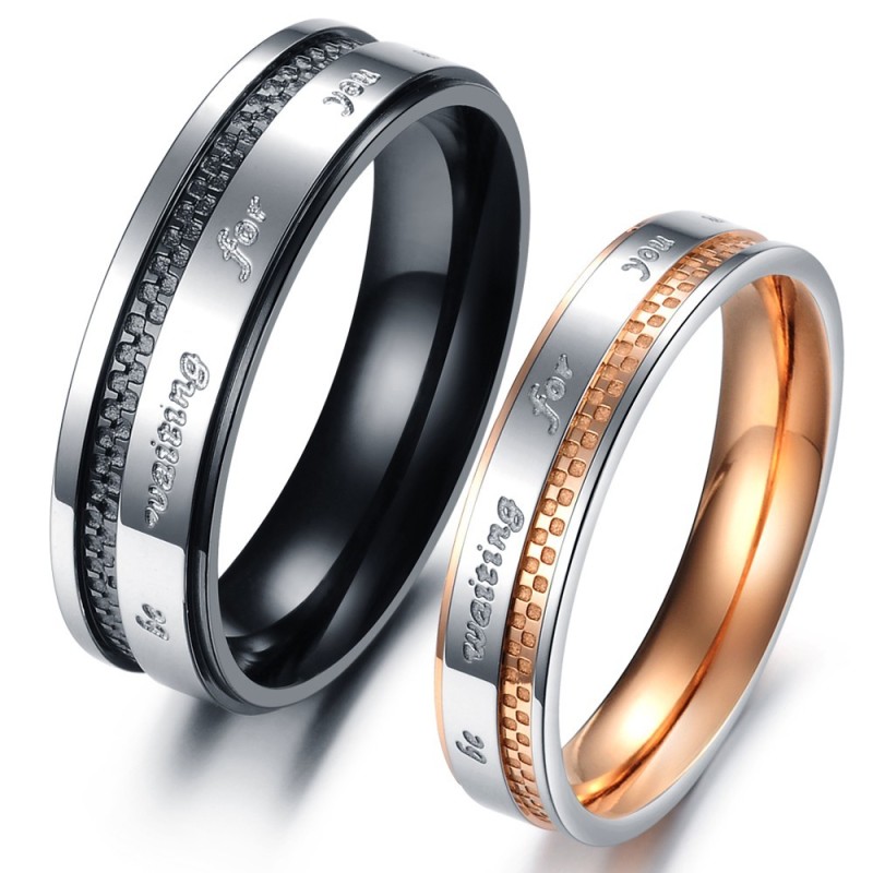 Att Njuta Av Högt Rykte Hemma Och Utomlands Grid Titanium Ring För Älskare Att Njuta Av Högt Rykte Hemma Och Utomlands Grid Titanium Ring För Älskare