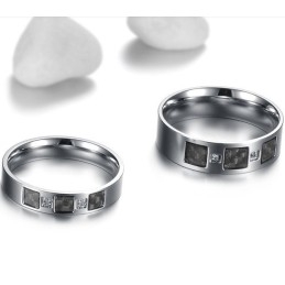 Högkvalitativ Titanring För Älskare