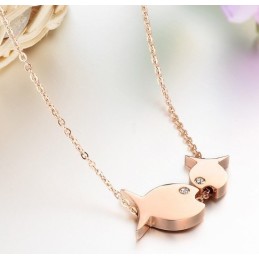 Säljer Bra Över Hela Världen Fiskformat Titanhalsband