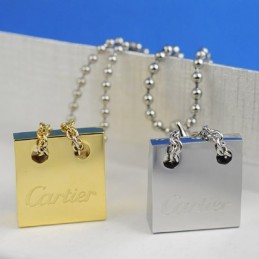 Nytt Parhänge Och Halsband I Titan (Ett Par)