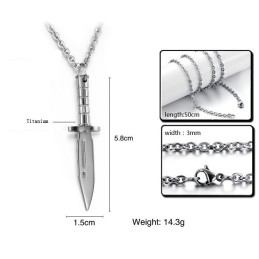 Välkänt För Sitt Titanhalsband Av Hög Kvalitet