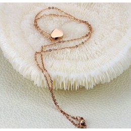 Världsomspännande Sweetheart Titanhalsband