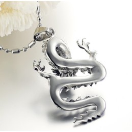 Högkvalitativt Kirin Titanhalsband För Män