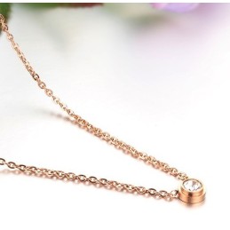 Lättanvänt Titanhalsband För Kvinnor