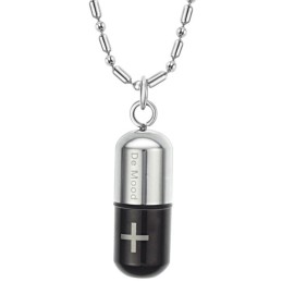 Högkvalitativt Korshalsband I Titan