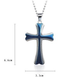 Ädelt Gyllene Titanhänge Och Halsband Modegåva