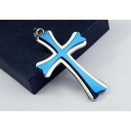 Ädelt Gyllene Titanhänge Och Halsband Modegåva
