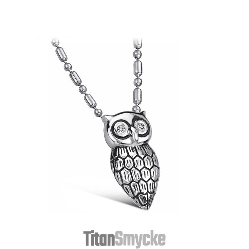 Stort Utbud Av Uggleformade Titanhalsband Stort Utbud Av Uggleformade Titanhalsband