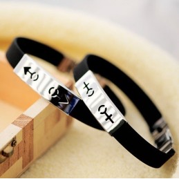 Symbol Titanarmband För Män Och Kvinnor Par