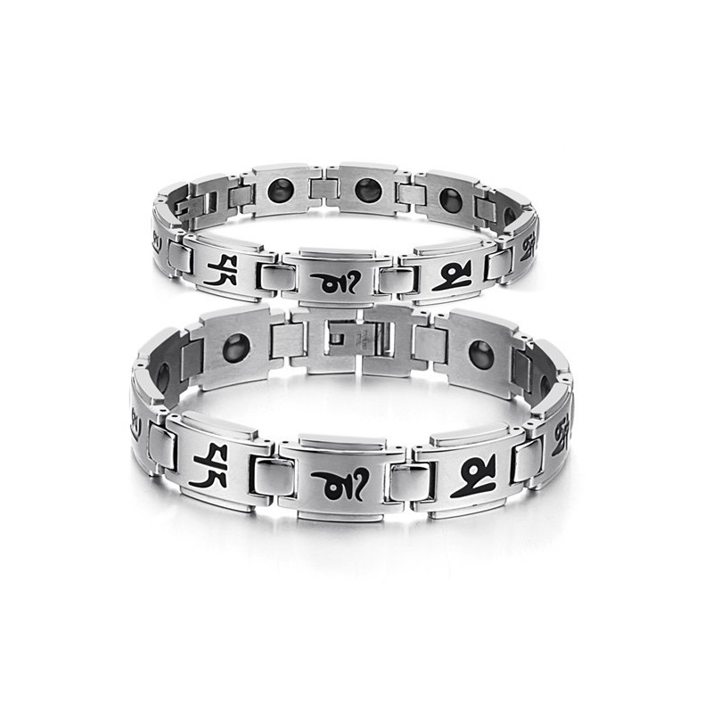Hållbart Titanarmband För Älskare Hållbart Titanarmband För Älskare