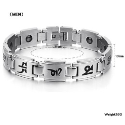 Hållbart Titanarmband För Älskare