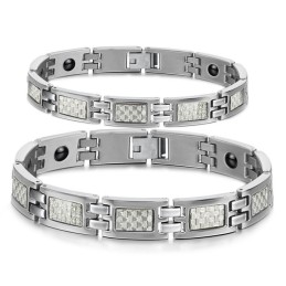 Högkvalitativt Titanarmband För Älskare