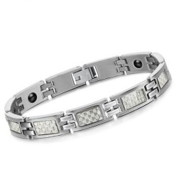 Högkvalitativt Titanarmband För Älskare