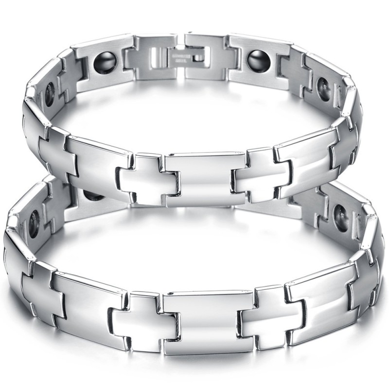 Lättanvänt Hälsoarmband I Titan För Älskare Lättanvänt Hälsoarmband I Titan För Älskare