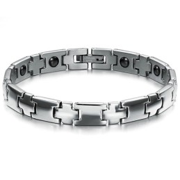 Lättanvänt Hälsoarmband I Titan För Älskare