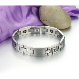 Lättanvänt Klassiskt Titanarmband För Älskare