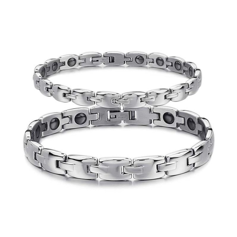 Välkänt För Sitt Fina Kvalitetshälsoarmband I Titanium För Älskare Välkänt För Sitt Fina Kvalitetshälsoarmband I Titanium För Älskare
