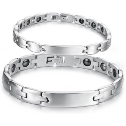 Säljer Bra Över Hela Världen Health Titanium Lodestone Armband För Älskare