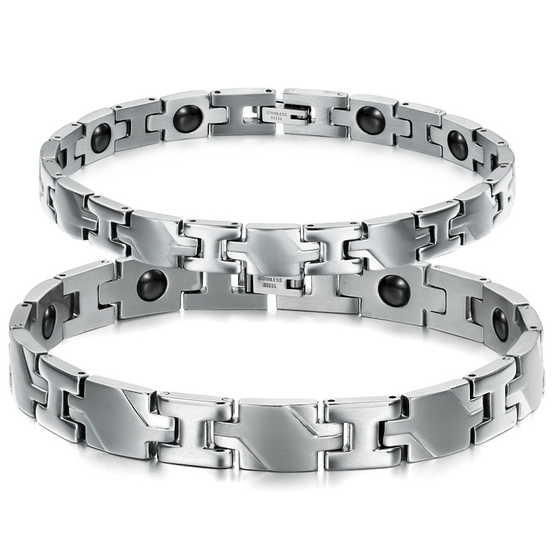 Utmärkt Kvalitetshälsoarmband I Titanium För Älskare Utmärkt Kvalitetshälsoarmband I Titanium För Älskare