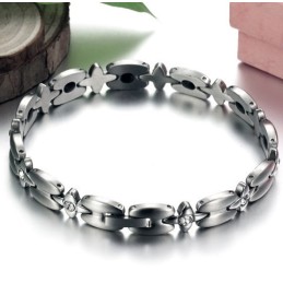Högkvalitativt Titanarmband I Lodestone