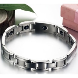 Utmärkt Kvalitetshälsoarmband I Titanium För Älskare